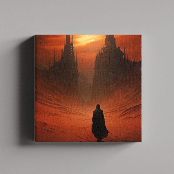 Tablou Canvas Patrat – Dune style