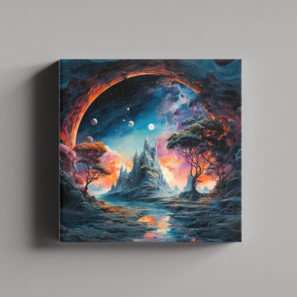 Tablou Canvas Patrat – Fantasy