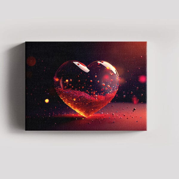 Tablou Canvas Landscape – Inima