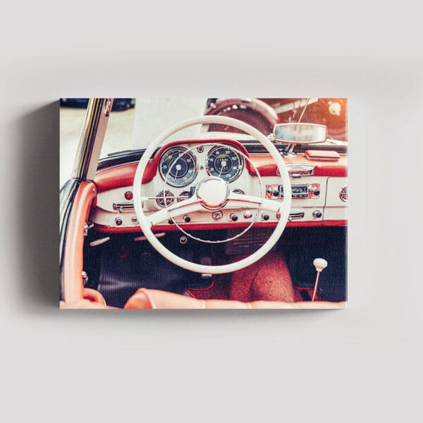 Tablou Canvas Landscape – Interior Masina