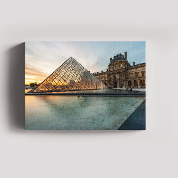 Tablou Canvas Landscape – Louvre Paris