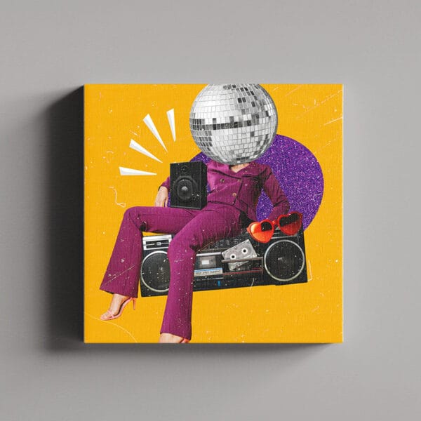 Tablou Canvas Patrat – Poster