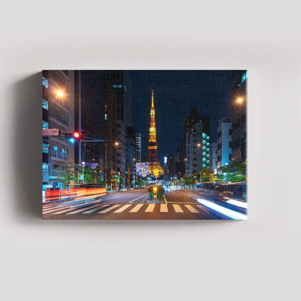 Tablou Canvas Landscape – Tokyo Noapte