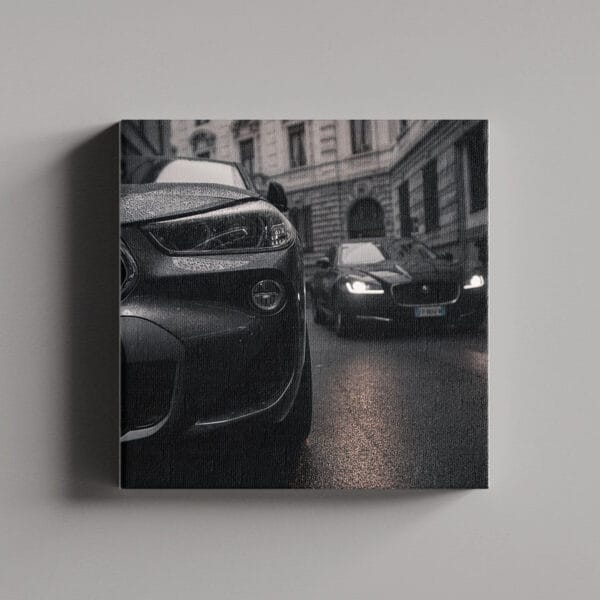 Tablou Canvas Patrat – City Life