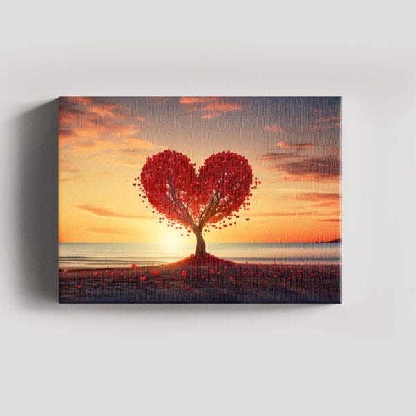 Tablou Canvas Landscape – Copac Inima Ai