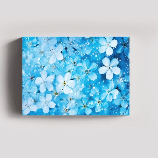 Tablou Canvas Landscape – Flori Albastre