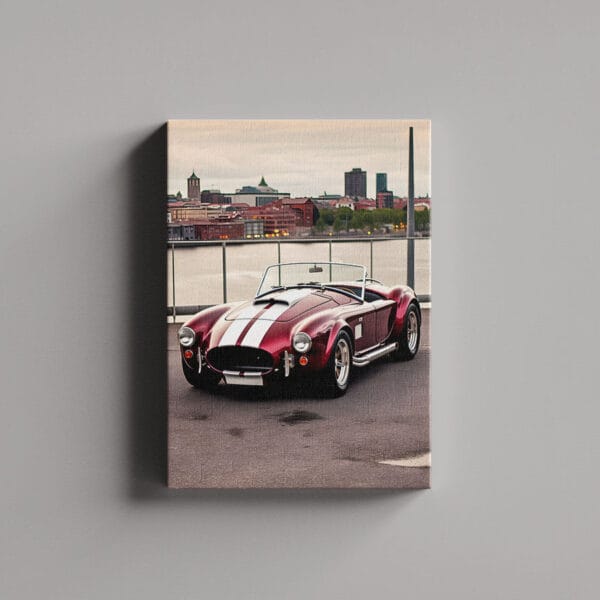 Tablou Canvas Portret – Ford mustang