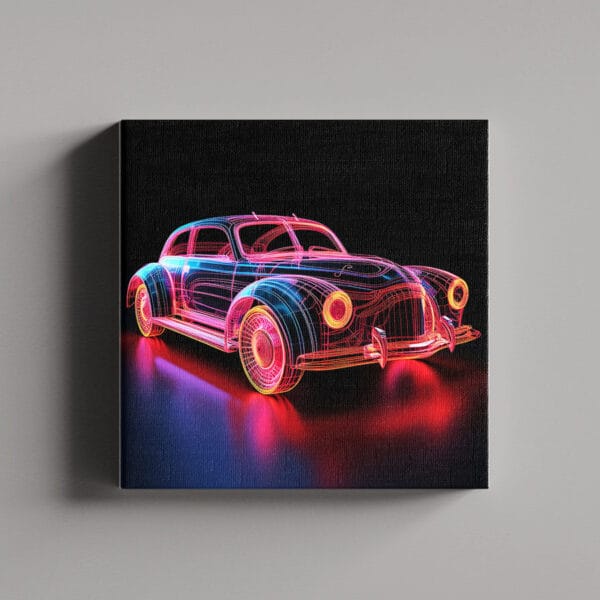 Tablou Canvas Patrat – Hologram AI