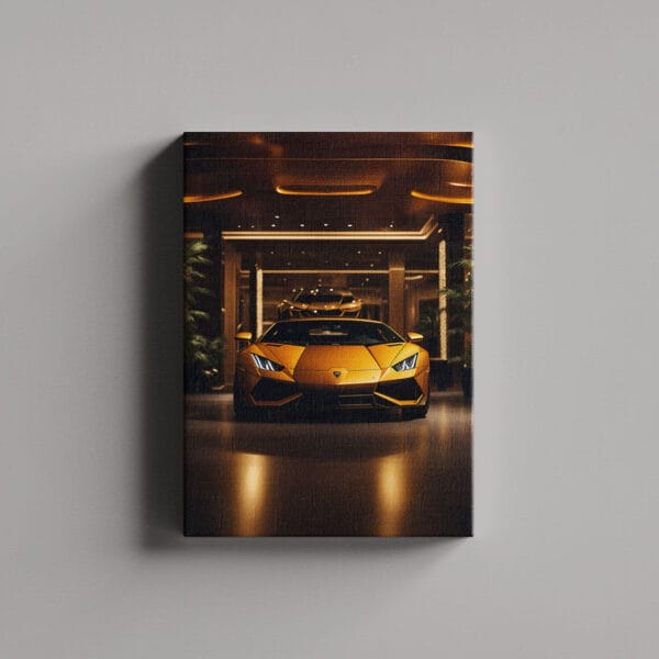 Tablou Canvas Portret – Lambo