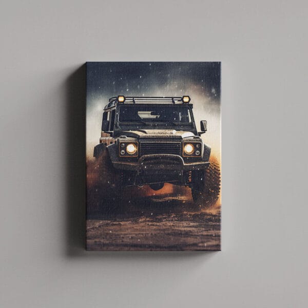 Tablou Canvas Portret – Offroad