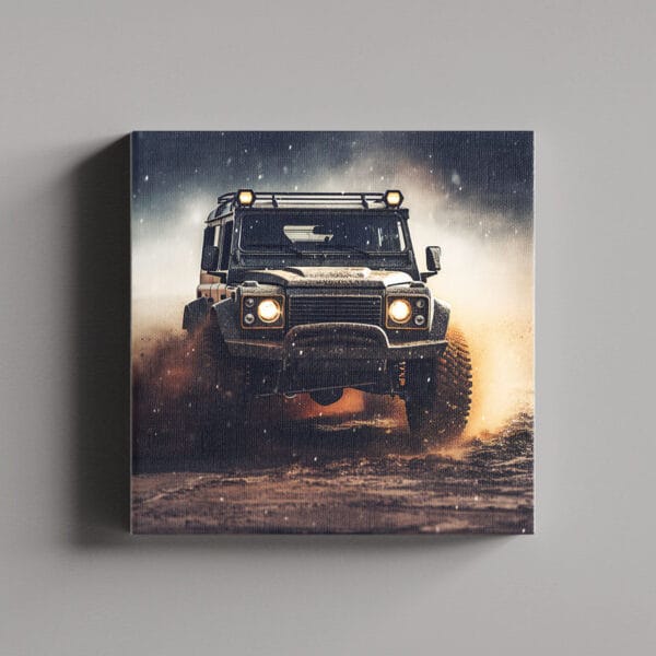 Tablou Canvas Patrat – Offroad 2