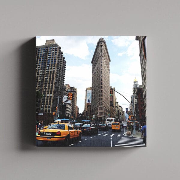 Tablou Canvas Patrat – Oras