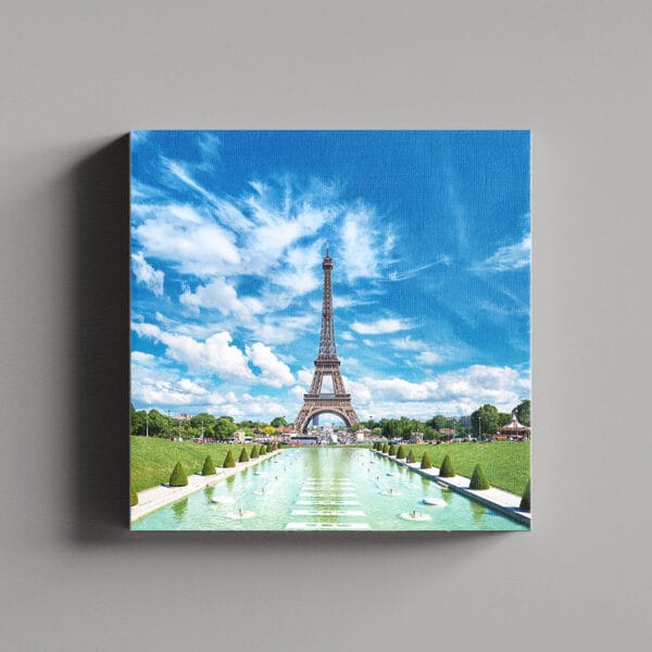 Tablou Canvas Patrat – Paris