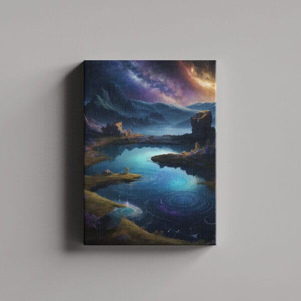 Tablou Canvas Portret – Peisaj